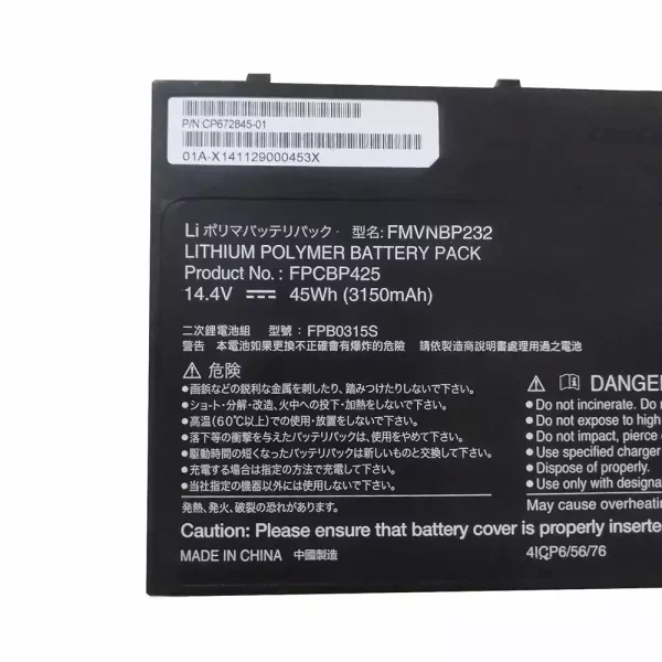 노트북 배터리 FUJITSU Lifebook U745 T904 T935 T936 - 이미지 3