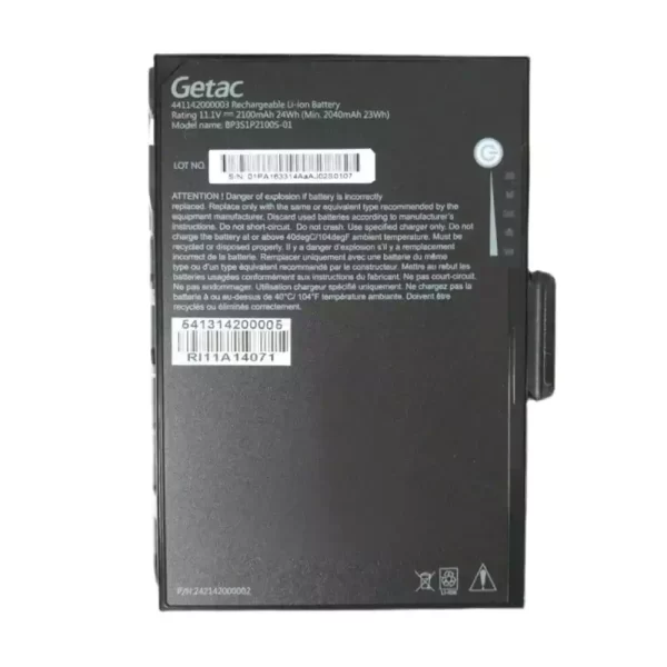 노트북 배터리 Getac BP3S1P2100S-01 K120 441142000003 441142000019