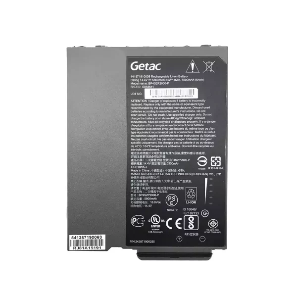 노트북 배터리 GETAC BP4S2P2900-P 441871910010 RX10