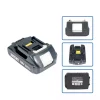 18V 3.0Ah 대체 배터리 호환 가능 MAKITA BL1830B BL1840B BL1850B BL1860B BL1815 BL1820 LXT400 - 이미지 3