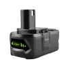 18V 6.0Ah 대체 배터리 호환 가능 Ryobi CCC-1801M,CCC-180L,CCD-1801,CCG-1801M,CCG-180L,CCS-1801/DM,CCS-1801/LM,CCS-1801D,CCS-1801LM,CCW-180L
