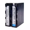 대체 배터리 호환 가능 SONY NP-F970 NP-F950 NP-F960 NP-F975 - 이미지 2