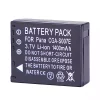 대체 배터리 호환 가능 PANASONIC DMC-TZ1 DMC-TZ2 DMC-TZ3 DMC-TZ4 DMC-TZ5 DMC-TZ11 DMC-TZ15 DMC-TZ50 - 이미지 3