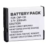 대체 배터리 호환 가능 CASIO Exilim EX-ZR100 EX-ZR200 EX-ZR300 EX-ZR400 EX-ZR500 EX-ZR700 EX-ZR800 EX-ZR850 - 이미지 2