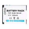 대체 배터리 호환 가능 SANYO DB-L80, DB-L80AU