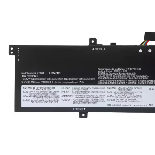 노트북 배터리 [레노버] LENOVO L12M4PD6 - 이미지 3