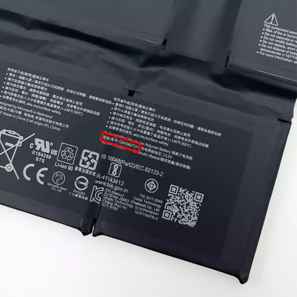 노트북 배터리 Microsoft G3HTA071H,Microsoft Surface Laptop Studio 1964 - 이미지 3