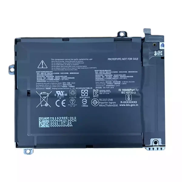 노트북 배터리 Microsoft Surface Pro 9 2038 1996 1997 2032 DYNM04 - 이미지 3