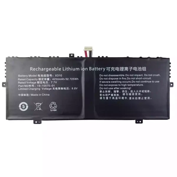 노트북 배터리 X310,Chuwi LarkBook CWI509 Jumper JNB13 Ezbook X3 air 8128