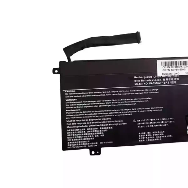 노트북 배터리 [도시바] TOSHIBA PA5368-1BRS - 이미지 3