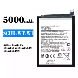 정품 배터리 SCUD-WT-W1 스마트폰 [삼성전자]SAMSUNG A22 5G/A22s 5G