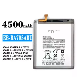 정품 배터리 EB-BA705ABU 스마트폰 [삼성전자]SAMSUNG A70/A70S