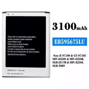 정품 배터리 EB595675LU 스마트폰 [삼성전자]SAMSUNG Note 2