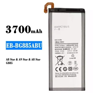 정품 배터리 EB-BG885ABU 스마트폰 [삼성전자]SAMSUNG A8 Star,A9 Star
