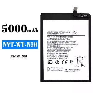 정품 배터리 NVT-WT-N30 스마트폰 [삼성전자]SAMSUNG HS-SAM,N30