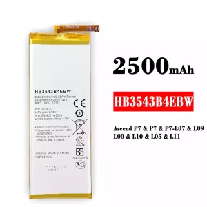 정품 배터리 HB3543B4EBW 스마트폰 [화웨이] HUAWEI P7