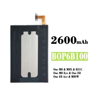 정품 배터리 B0P6B100 BOP6B100 스마트폰 HTC One M8 / One E8
