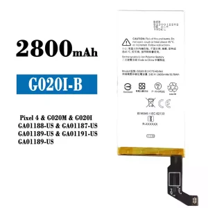 정품 배터리 G020I-B 스마트폰 Google Pixel 4
