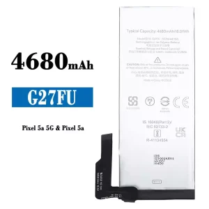 정품 배터리 G27FU 스마트폰 Google Pixel 5a
