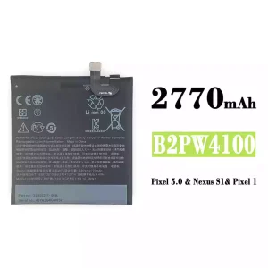 정품 배터리 B2PW4100 스마트폰 Google Pixel 5.0 / Nexus S1 / Pixel 1