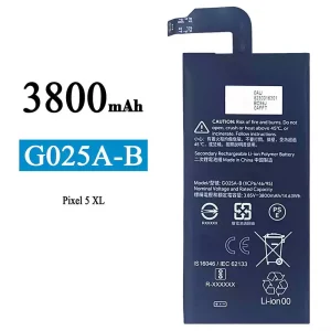 정품 배터리 G025A-B 스마트폰 Google Pixel 5 XL