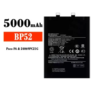 정품 배터리 BP52 스마트폰 [샤오미] XIAOMI Poco F6