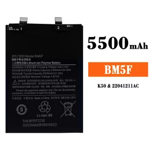 정품 배터리 BM5F 스마트폰 [샤오미] XIAOMI K50