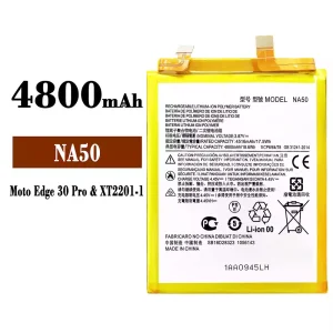 정품 배터리 NA50 스마트폰 Motorola Moto Edge 30 Pro