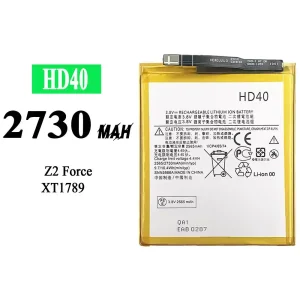 정품 배터리 HD40 스마트폰 Motorola Moto Z2 Force / Z Force Edition 2nd gen