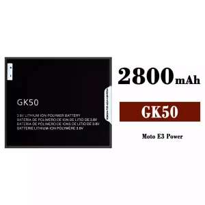 정품 배터리 GK50 스마트폰 Motorola E 3 Power