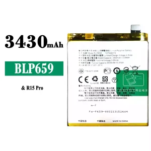 정품 배터리 BLP659 스마트폰 OPPO R15 Pro