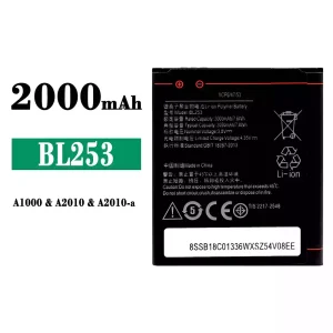정품 배터리 BL253 스마트폰 Lenovo A1000/A2010/A2010-a