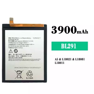 정품 배터리 BL291 스마트폰 Lenovo A5