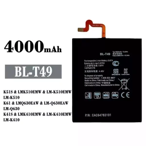 정품 배터리 BL-T49 스마트폰 LG K51S / K61 / K41S