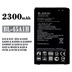 정품 배터리 BL-45A1H 스마트폰 LG K10 2016