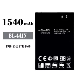 정품 배터리 BL-44JN 스마트폰 LG P970/E510/E730/P690