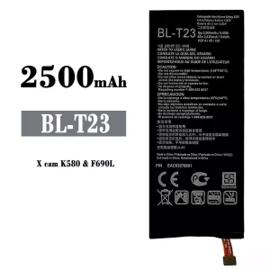 정품 배터리 BL-T23 스마트폰 LG X cam