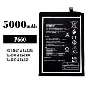 정품 배터리 P660 스마트폰 Nokia NK G50 5G