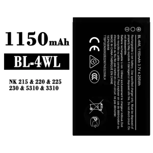 정품 배터리 BL-4WL 스마트폰 Nokia NK 215/220/225/230/5310/3310