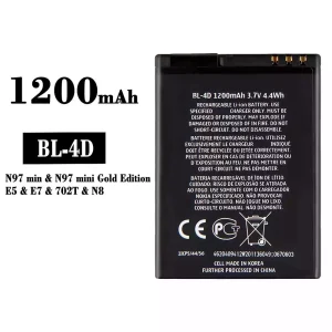 정품 배터리 BL-4D 스마트폰 Nokia N97 mini/E5/E7/702T/N8