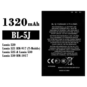 정품 배터리 BL-5J 스마트폰 Nokia Lumia 520 Lumia 521  Lumia 525 Lumia 530