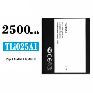 정품 배터리 Tli025A1 스마트폰 Alcatel Pop4/5051X/5051D