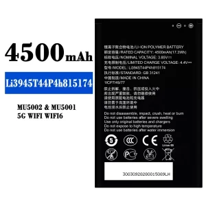 정품 배터리 Li3945T44P4h815174 스마트폰 ZTE MU5002/MU5001