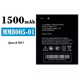 정품 배터리 MM8005-01 스마트폰 ZTE Quest/N817