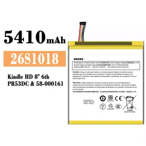 정품 배터리 26S1018 스마트폰 Amazon Kindle HD 8" 6th/58-000161