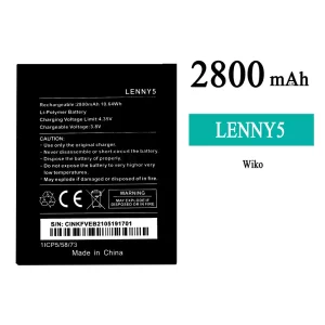 정품 배터리 LENNY5 스마트폰 WIKO