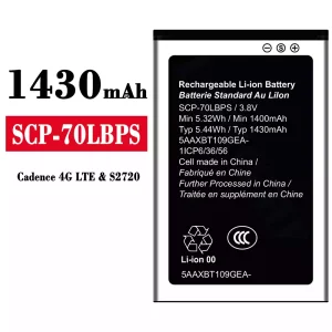 정품 배터리 SCP-70LBPS 스마트폰 Kyocera Cadence 4G LTE