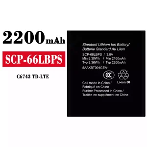 정품 배터리 SCP-66LBPS 스마트폰 Kyocera C6743 TD-LTE