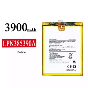 정품 배터리 LPN385390A 스마트폰 E76 mini