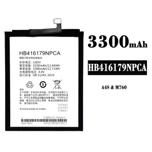 정품 배터리 HB416179NPCA 스마트폰 China Mobile A4S/M760